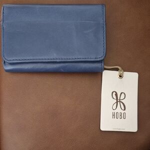 HOBO Indigo Leather Wallet